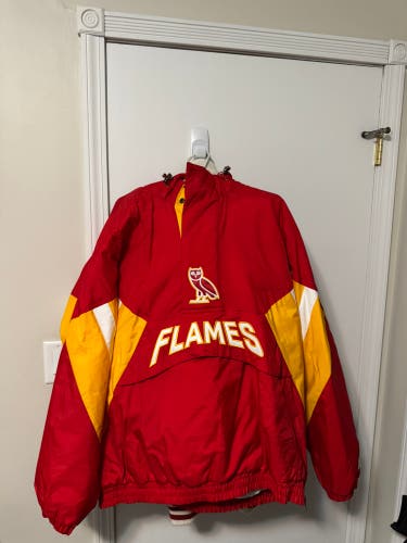 Calgary flames OVO Starter Jacket