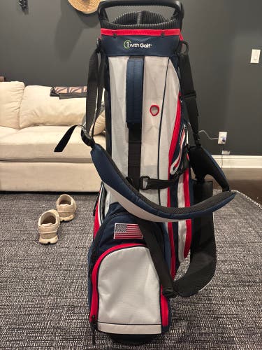 American Flag Golf Bag