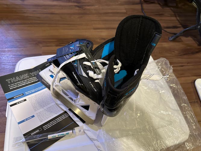 True goalie skates TF7 brand new with tags, no box size 5.0 intermediate