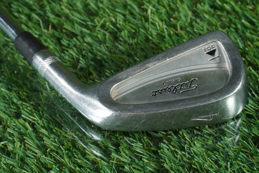 TITLEIST 990 DCI 4 IRON TRUE TEMPER DYNAMIC GOLD STEEL S300 STIFF FLEX RH