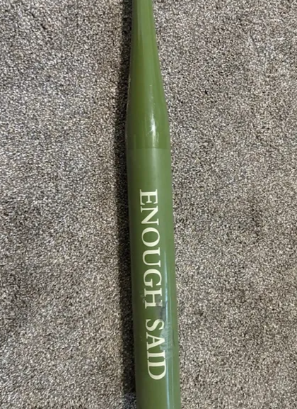 Batte De Softball Senior Onyx Enough Said – 2 Pièces, 28 Oz, équilibrée – 34 Pouces – RARE