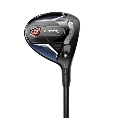 Cobra LTDx 3 Wood 13.5-16.5* (Red, HZRDUS Smoke iM10 60, Regular, LEFT) NEW