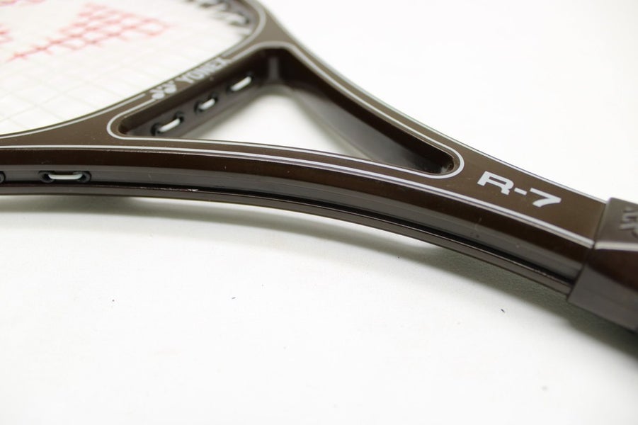 YONEX REXKING (R-7) TENNIS RACQUET (4 1/4) NEW STRINGS. FROM JAPAN