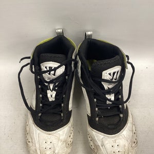 Used Warrior LAX Cleats Mens Black Senior 8.5 11851-S000036220