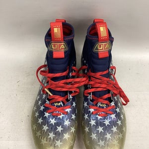 Used Under Armour Adult FB Cleats Royal Blue Senior 11 11851-S000036222