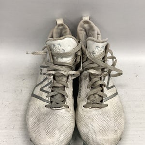 Used New Balance LAX Cleats Mens White Senior 12 11851-S000036313