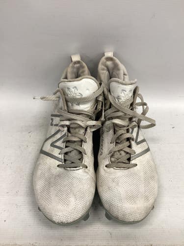 Used New Balance LAX Cleats Mens White Senior 12 11851-S000036313
