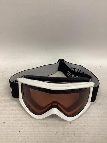 Used Smith Snow Goggles Adult White 11851-S000036158