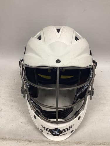 Used Cascade CS R Lacrosse Helmet White One Size 11851-S000036162