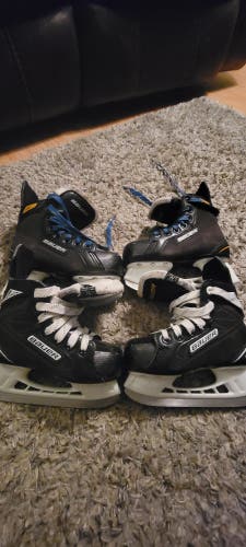 Bauer Supreme Hockey Skates Regular Width 10 and 12(Used)