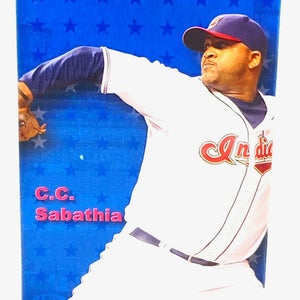CC Sabathia 2008 Cleveland Indians MLB "Cy Cy Sabathia" Used Bobblehead