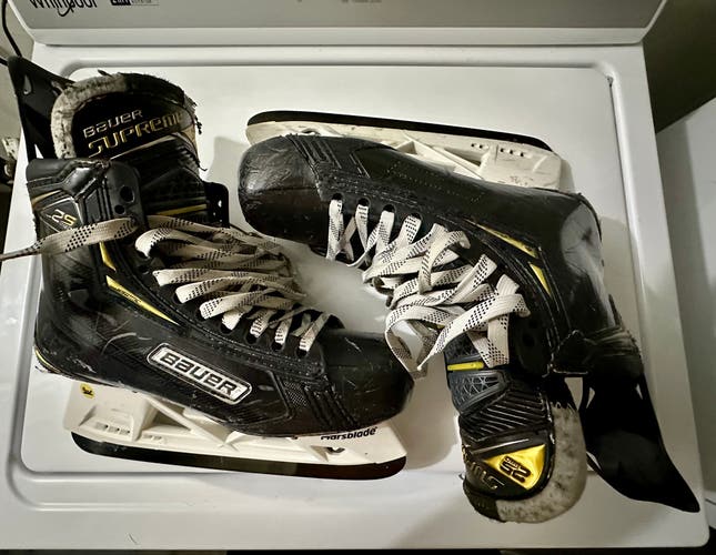 Bauer Supreme 2S Pro Hockey Skates With Marsblade Kit And With blades, Installed And 100% Copper