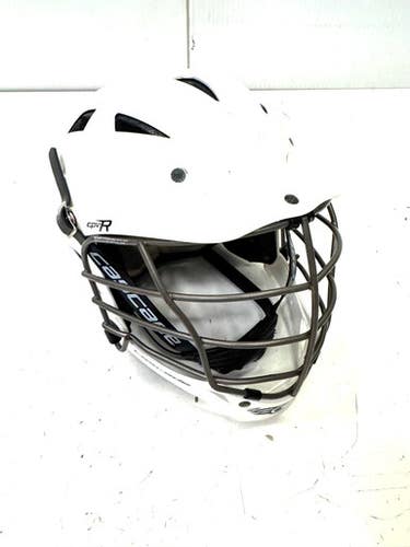 Used Cascade CASCADE CPVR Lacrosse Helmet White S/M 11860-S000296157