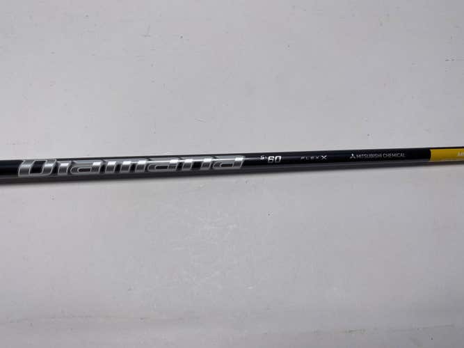 Mitsubishi Chemical Diamana S+60 60g Extra Stiff Driver Shaft 44.75"-Taylormade