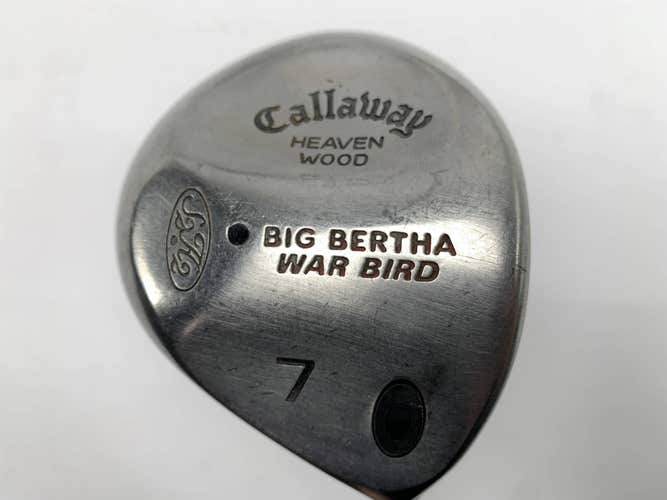 Callaway Big Bertha Warbird 7 Fairway Wood 21* RCH 90 Regular Graphite Mens RH