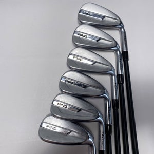 Ping G700 Iron Set 5-PW Black Dot Alta CB Regular Graphite Mens RH Midsize Grips