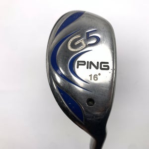 Ping G5 Hybrid 16* Aldila NV Green Hybrid 85g Stiff Graphite Mens RH