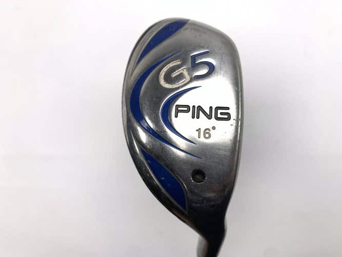 Ping G5 Hybrid 16* Aldila NV Green Hybrid 85g Stiff Graphite Mens RH