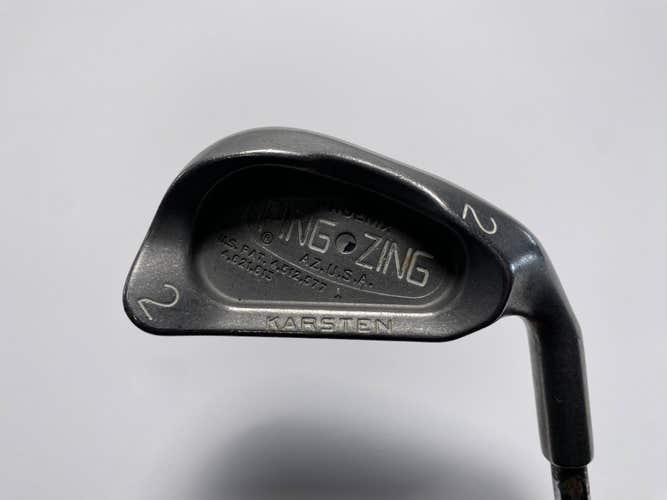 Ping Zing Single 2 Iron Black Dot Karsten KT-M Regular Steel Mens RH