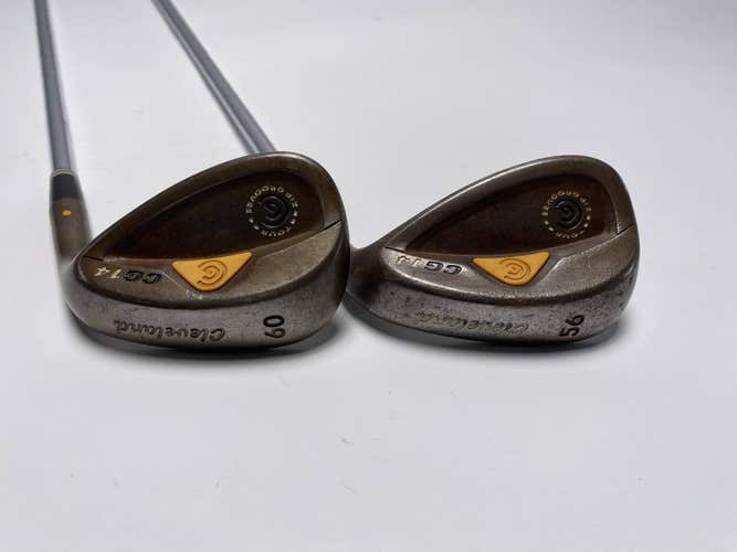 Cleveland CG14 Wedge Set 56* 14 60* 8 Wedge Steel Mens RH