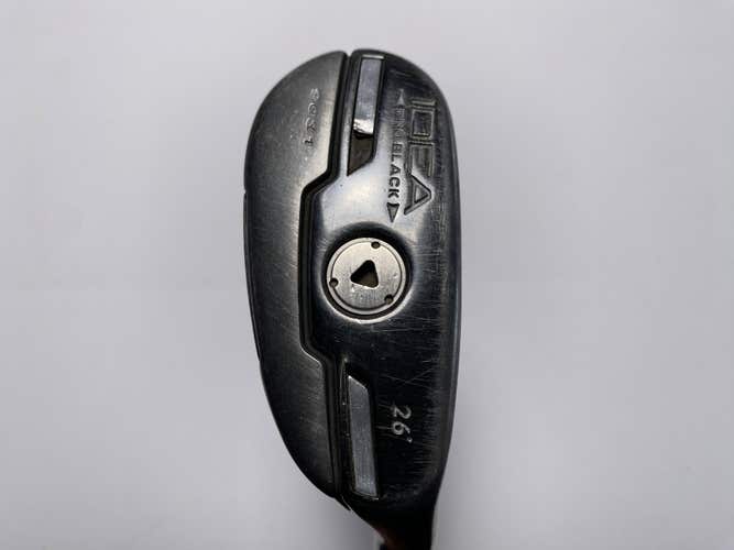 Adams Idea Pro Black 9031 5 Hybrid 26* Aldila Voodoo SNV8 Stiff Graphite Mens RH