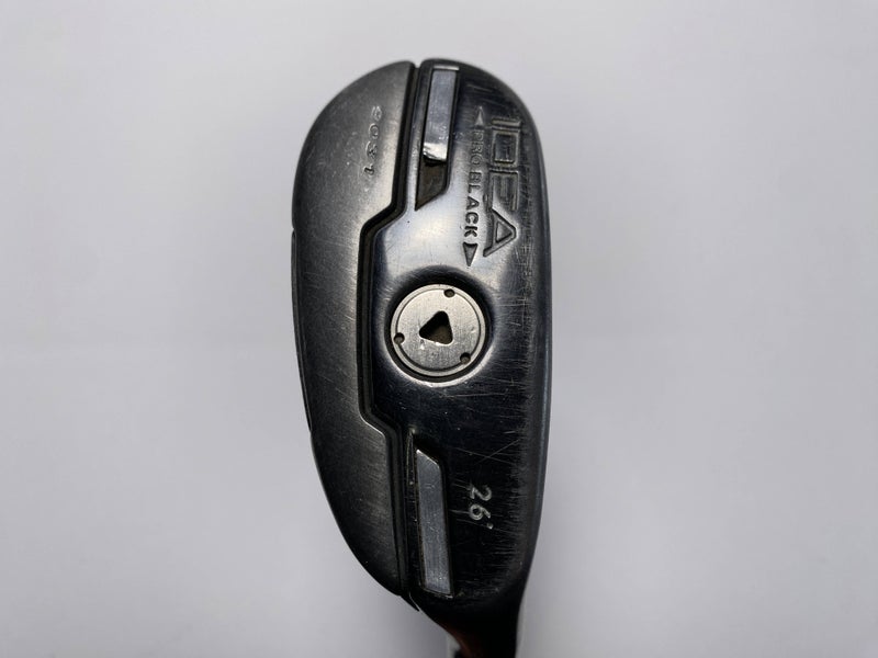 Adams Idea Pro Black 9031 5 Hybrid 26* Aldila Voodoo SNV8 Stiff Graphite Mens RH