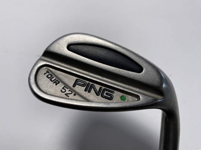 Ping Tour Gap Wedge GW 52* Green Dot 2* Up Wedge Steel Mens RH