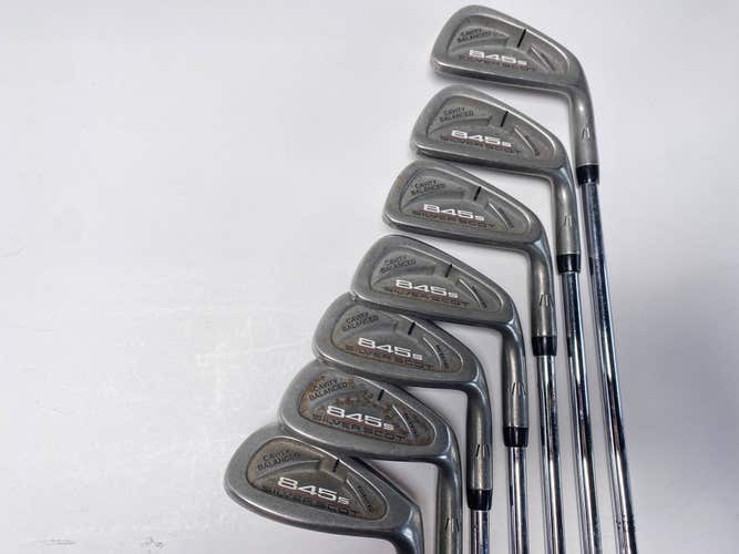 Tommy Armour 845 S Silver Scot Iron Set 4-9+GW Tour Step Regular RH