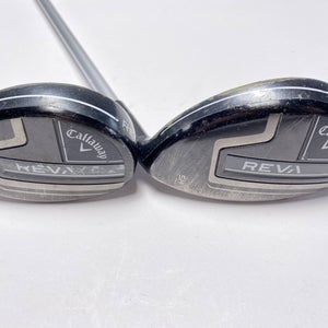 Callaway REVA 5 & 6 Hybrid Set 25* 28* Reva Ladies Graphite Womens RH