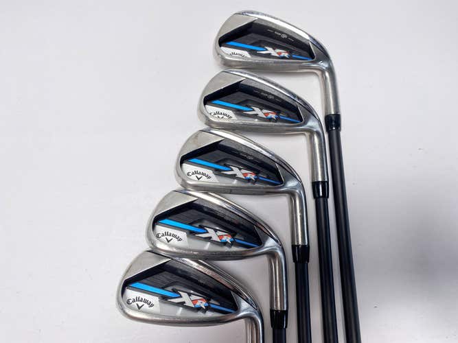 Callaway XR OS Iron Set 5-9 Fubuki AT50x5ct 50g Senior Graphite Mens RH