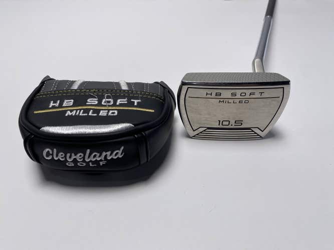 Cleveland HB Soft Milled 10.5 Slant Putter 34" SuperStroke Pistol 2.0 Mens RH HC