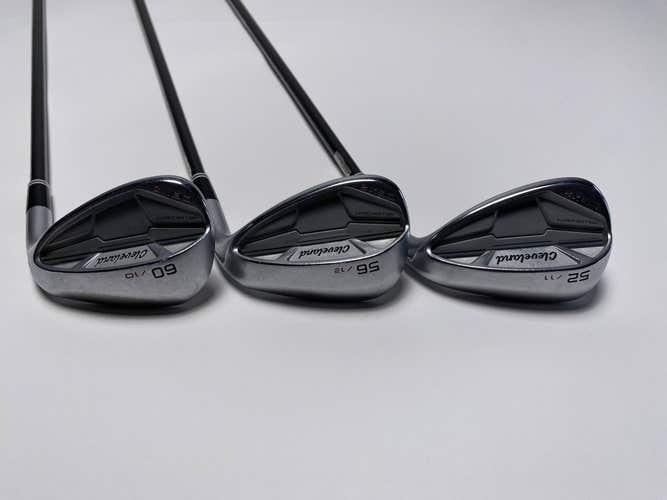 Cleveland CBX 2 Wedge Set 52* 11 56* 12 60* 10 Rotex Precision Wedge Mens RH