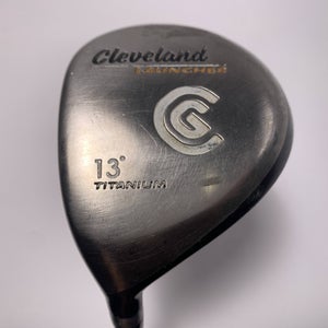 Cleveland Launcher Fairway Wood 13* Aldila Launcher Gold 65g Stiff Mens LH