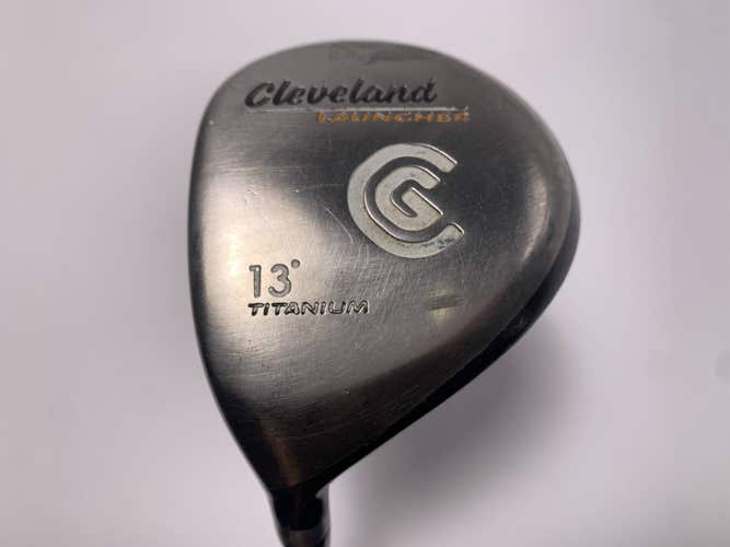 Cleveland Launcher Fairway Wood 13* Aldila Launcher Gold 65g Stiff Mens LH