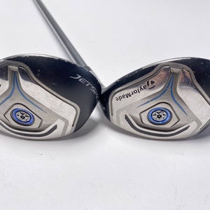 TaylorMade Jetspeed 5 & 6 Hybrid Set 25* 28* VeloxT 45g Ladies Graphite RH