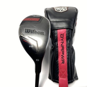 Wilson Dynapwr 6 Hybrid 28* Project X HZRDUS RDX Smoke Red 5.0 Mens RH HC