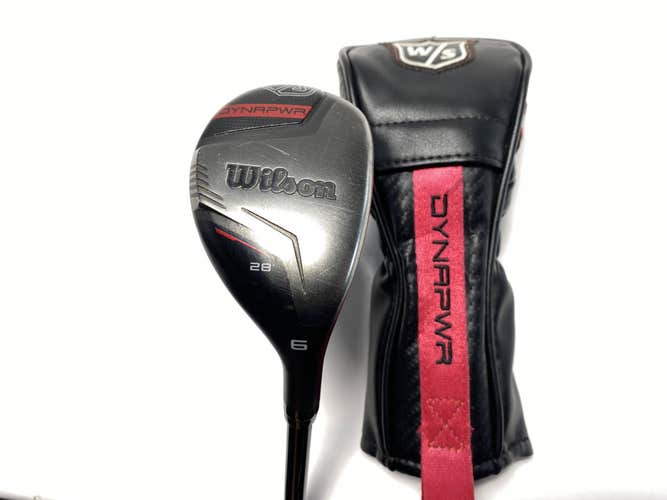 Wilson Dynapwr 6 Hybrid 28* Project X HZRDUS RDX Smoke Red 5.0 Mens RH HC