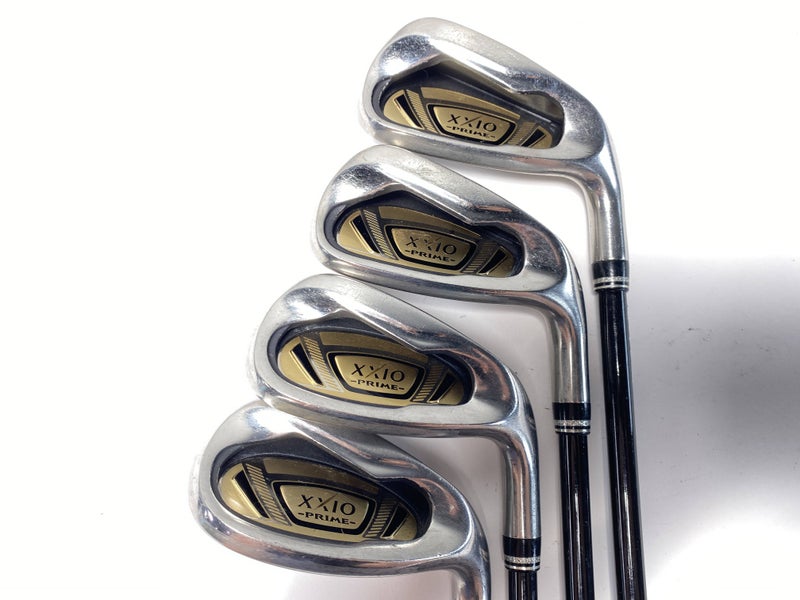 XXIO Prime 10 Iron Set 7-PW+SW SP-1000 Flex 3311 45g Regular RH No 9 iron