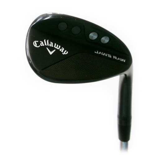 Callaway Jaws Raw Black 54*/12* W Grind Sand Wedge Steel TT Dynamic Gold