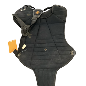 Used PRO TEAM CHEST GUARD Catchers Chest Protector Black Youth 11613-S000165940