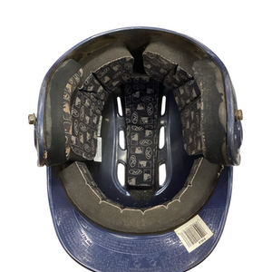 Used Rawlings BATTING HELMET Batting Helmet No Mask Navy Blue M/L 11613-S000165937