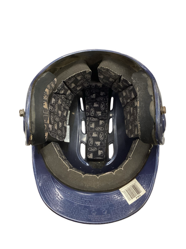 Used Rawlings BATTING HELMET Batting Helmet No Mask Navy Blue M/L 11613-S000165937