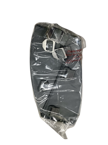Used All-Star KNEE SAVERS Catchers Leg Guards Grey Intermed 11613-S000165926