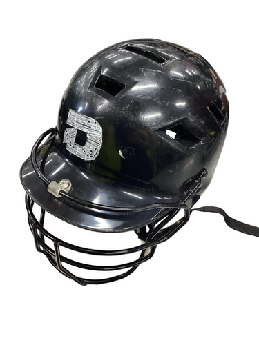 Used Schutt Batting Helmet w/Mask Black SM 11613-S000165757