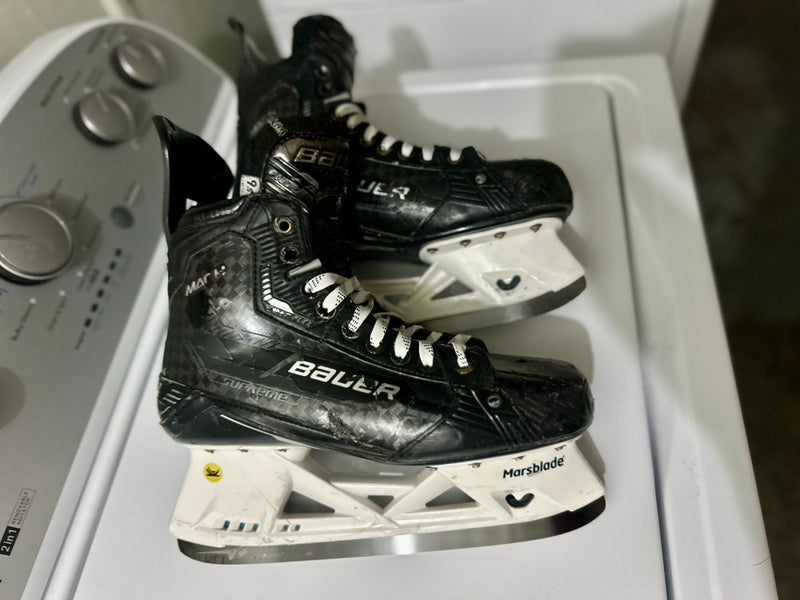 Bauer Supreme Mach 9.5 Fit 2 Hockey Skates With Marsblade holder And Blades