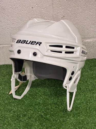White Medium Bauer IMS 5.0 Helmet (Used)