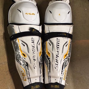 Senior Bauer Supreme 190 Shin Pads 15" (Used)