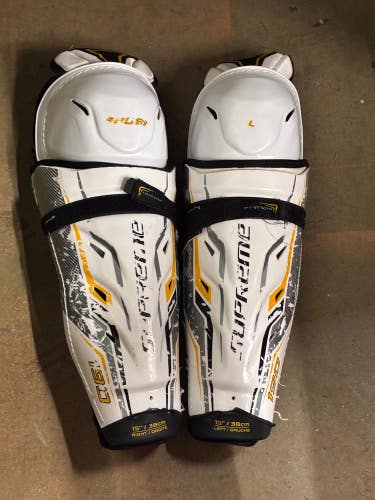 Senior Bauer Supreme 190 Shin Pads 15" (Used)