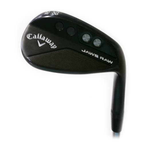 Callaway Jaws Raw Black 58*/12* X Grind Lob Wedge Steel TT Dynamic Gold Spinner