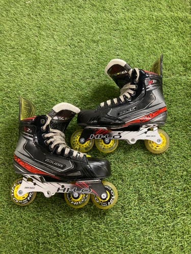 Intermediate Bauer Vapor X2.9 Inline Skates Regular Width Size 5.5 (Used)